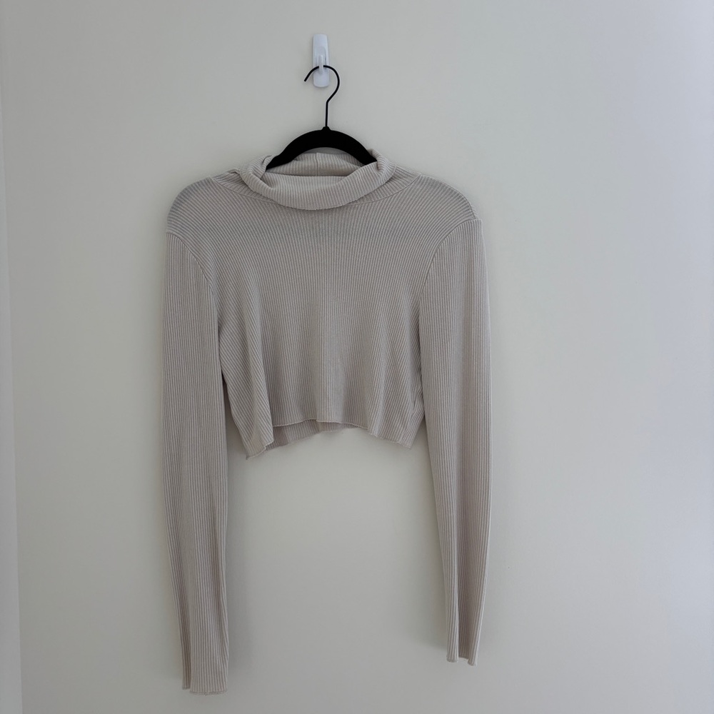 Aritzia (Wilfred Free) Ribbed Turtleneck